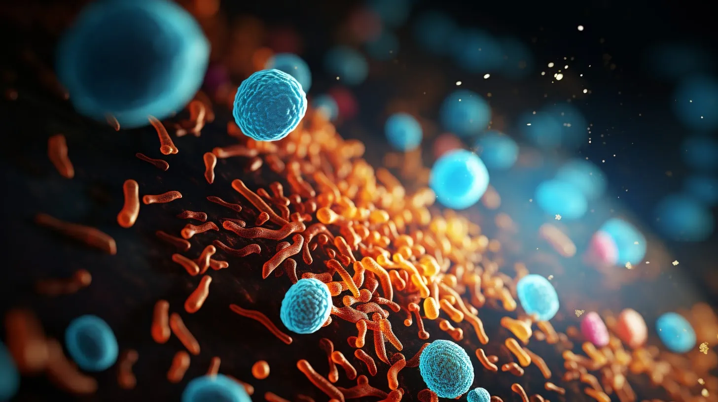 Cc4863 Photorealistic Variety Of Differently Shaped Gut Bacteri 711133bd 6a64 4c6a 87ce 52153675e54b